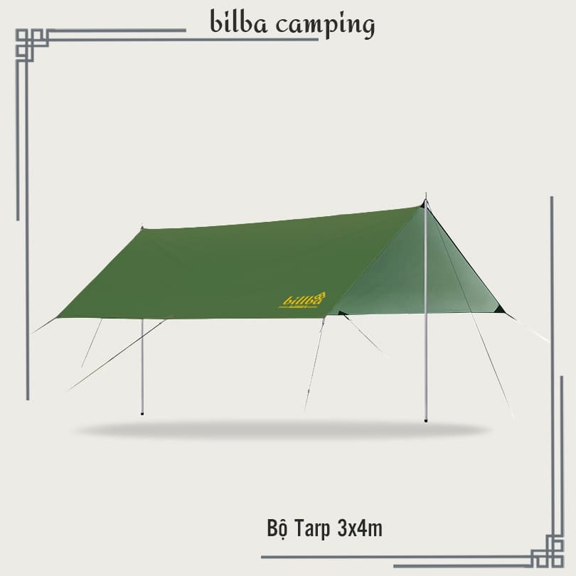 Mái tăng tarp cắm trại 300x400cm BB1811