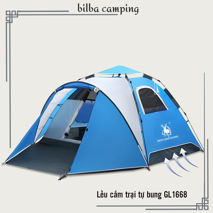 Lều cắm trại tự động Gazelle outdoors GL1668