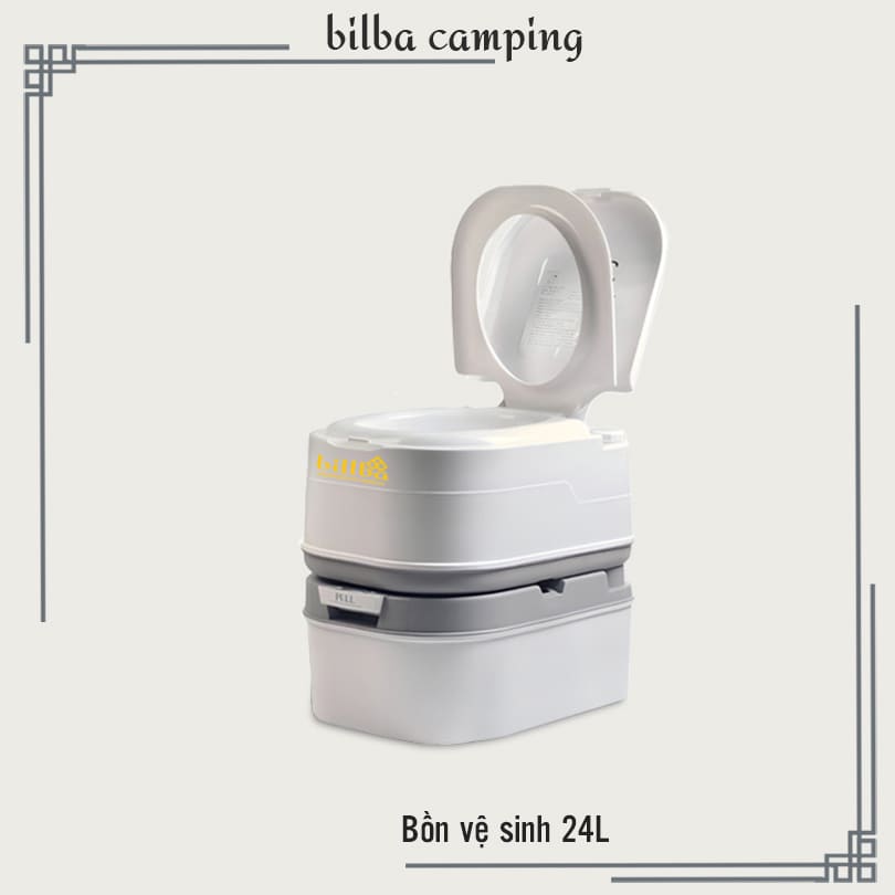 Bồn cầu (toilet) di động 24L